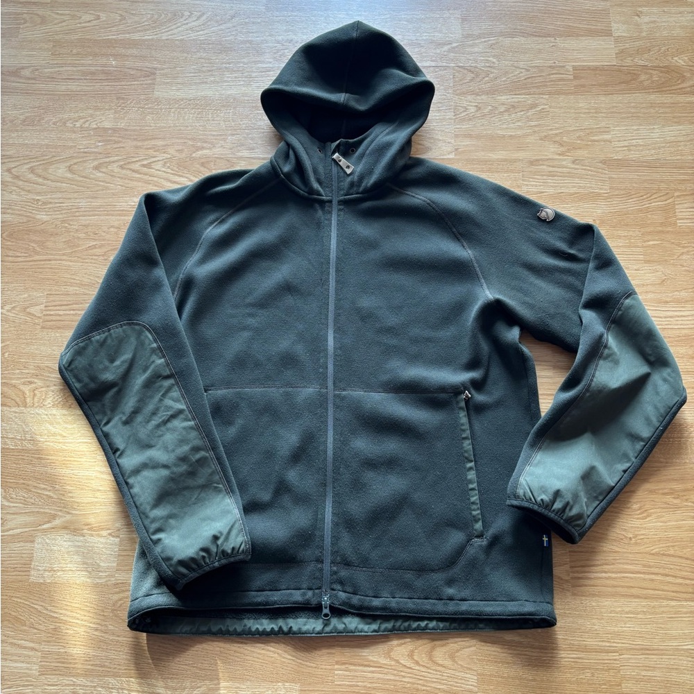 Fjallraven Men’s Green Hooded Jacket